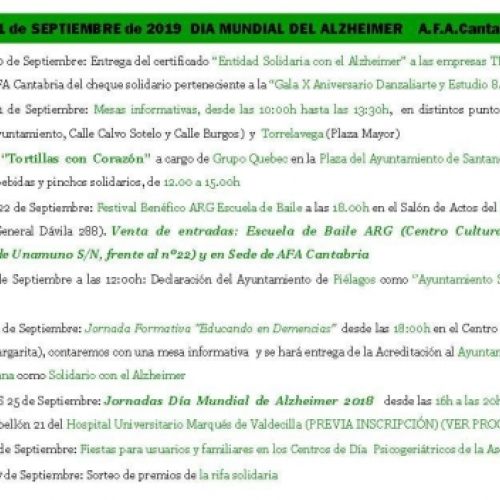 PROGRAMA DE ACTIVIDADES