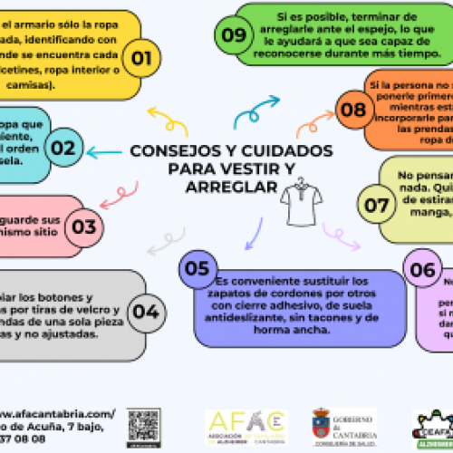 consejos y cuidados para vestir y arreglar