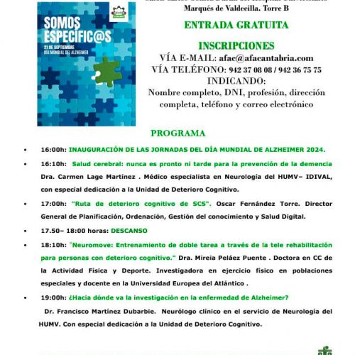 jornadas dia mundial del alzheimer