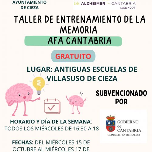 taller de memoria cieza