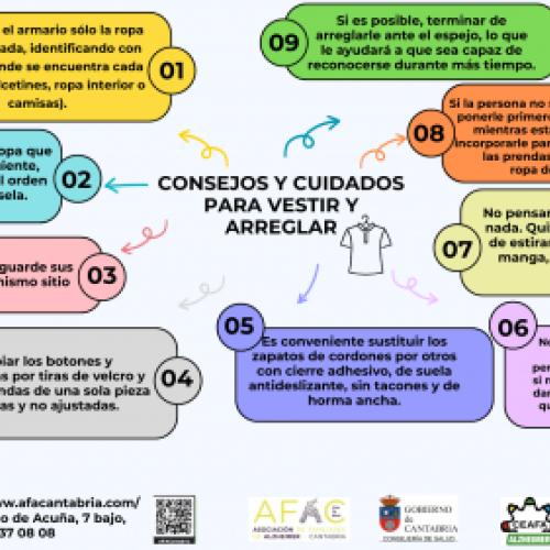 consejos y cuidados para vestir y arreglar