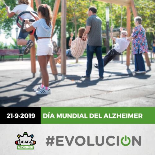 Cartel Dia Mundial ALZHEIMER 2019 CASTELLANO