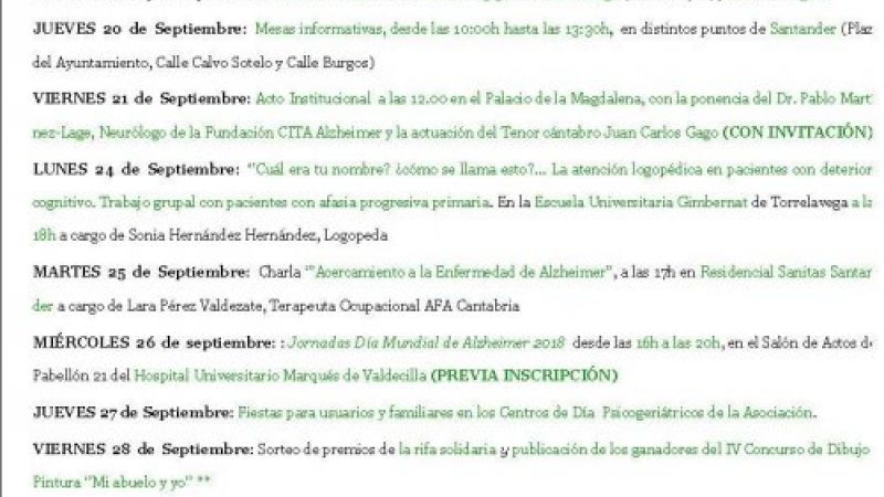 PROGRAMA ACTIVIDADES PROGRAMA ACTIVIDADES