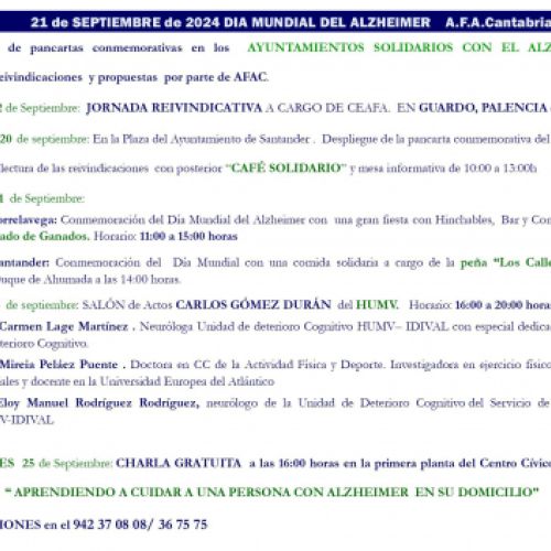 21 de septiembre dia mundial del alzheimer
